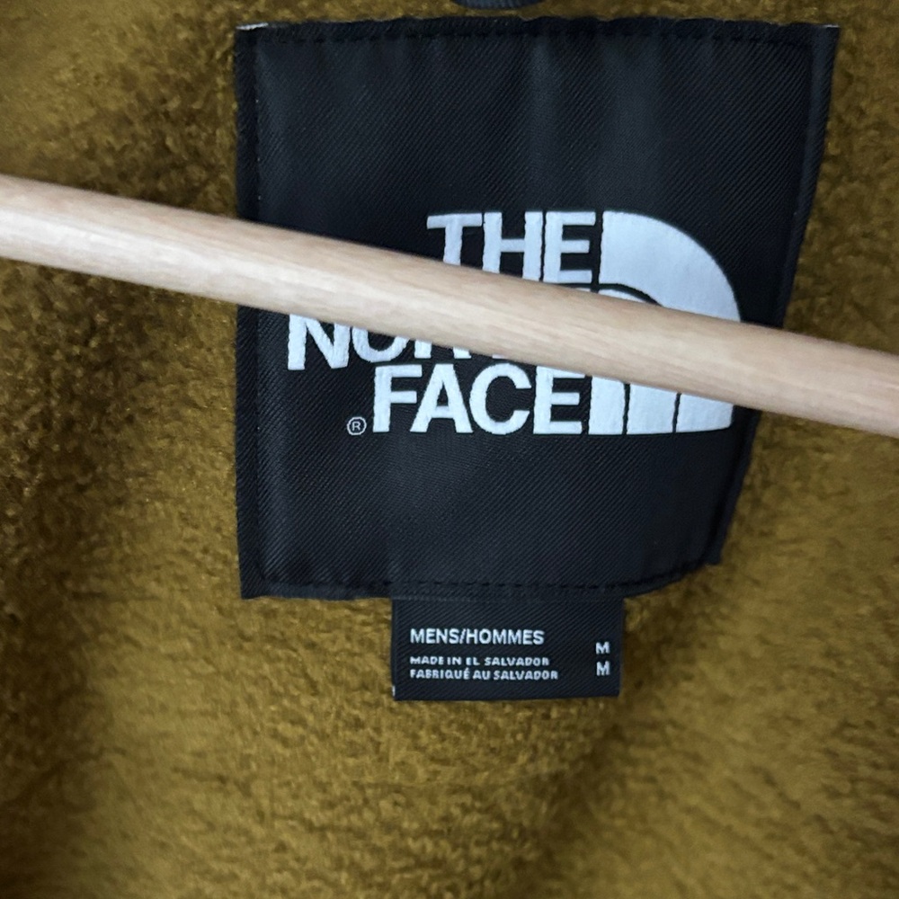The North Face Mustard and Black Fleece Jacket - Picture 3 of 5
